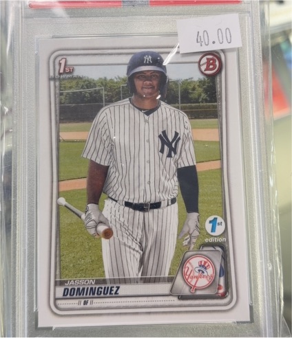 2020 Bowman 1st Edition #BP-8 Jasson Dominguez — front