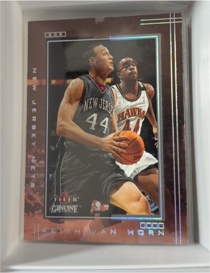 2001-02 Fleer Genuine #40 Keith Van Horn — front