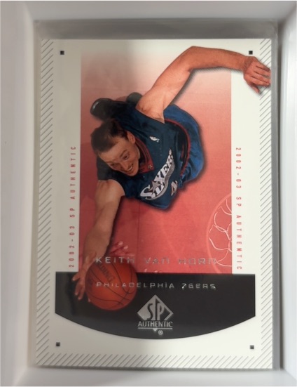 2002-03 Upper Deck SP Authentic #69 Keith Van Horn — front