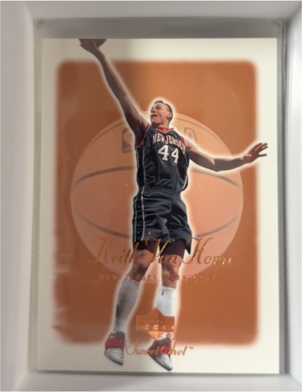 2001-02 Upper Deck Sweet Shot #56 Keith Van Horn — front