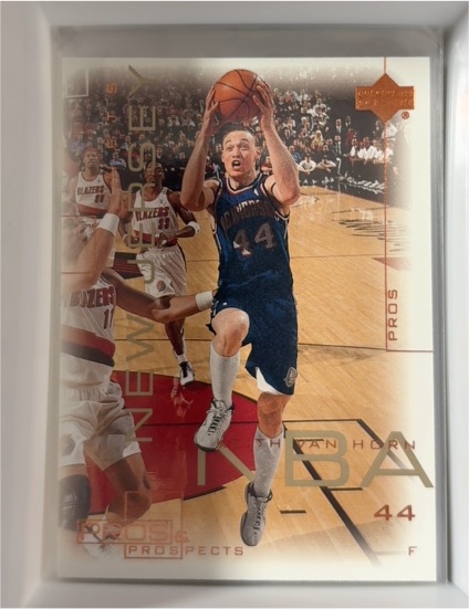 2000-01 Upper Deck Pros & Prospects #52 Keith Van Horn — front