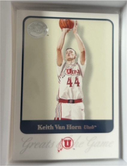 2001 Fleer Greats of the Game #45 Keith Van Horn — front