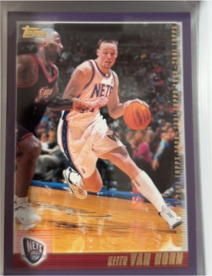 2000-01 Topps #87 Keith Van Horn — front