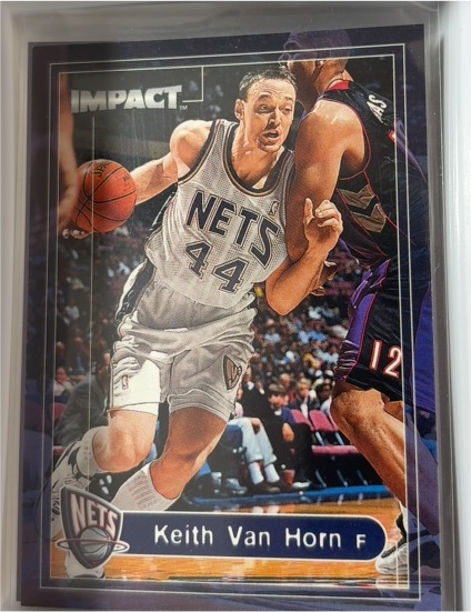 1999-00 SkyBox Impact #40 Keith Van Horn — front