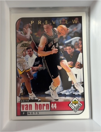 1998-99 Upper Deck UD Choice Preview #89 Keith Van Horn — front