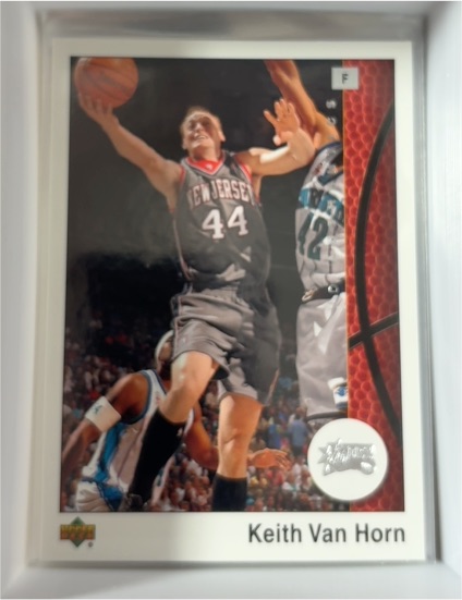 2002-03 Upper Deck UD Authentics #63 Keith Van Horn — front