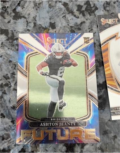 2025 Panini Select Future #11 Ashton Jeanty — front