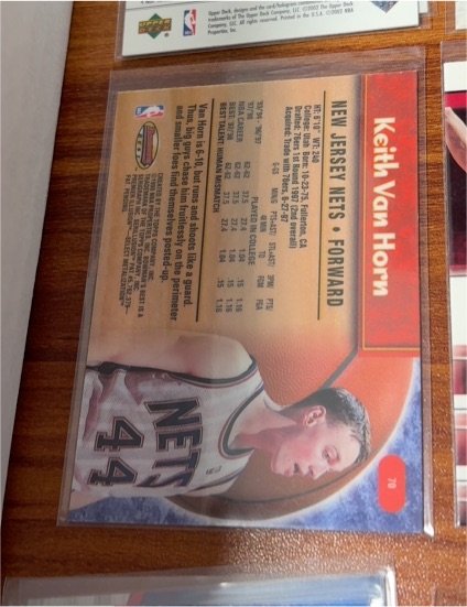 1997-98 Upper Deck #70 Keith Van Horn — front