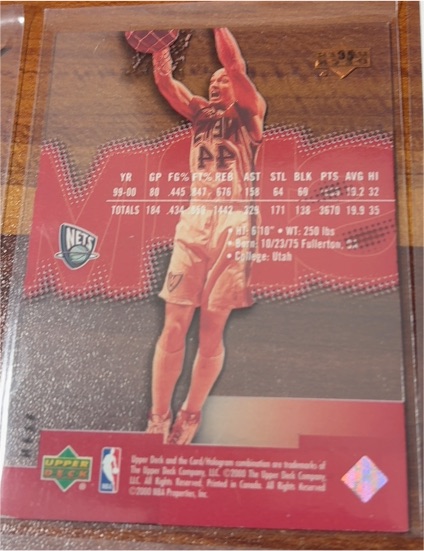 2000 Upper Deck #39 Keith Van Horn — front