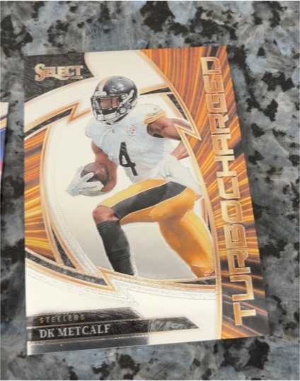 2025 Panini Select #4 DK Metcalf Turbocharged — front
