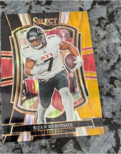 2025 Panini Select Premier Level #148 Bijan Robinson — front