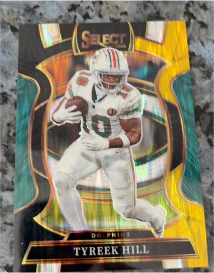 2025 Panini Select #83 Tyreek Hill — front