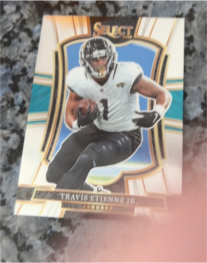 2025 Panini Select #130 Travis Etienne Jr. — front