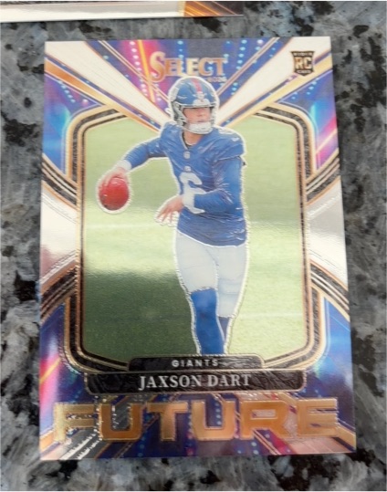 2025 Panini Select #19 Jaxson Dart Future Rookie — front