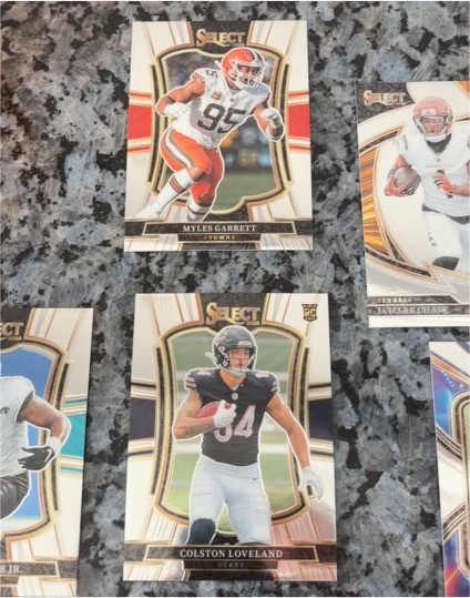 2025 Panini Select #Myles Garrett — front