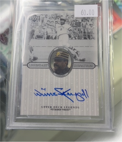 2000 Upper Deck Legends #S-WS Willie Stargell — front