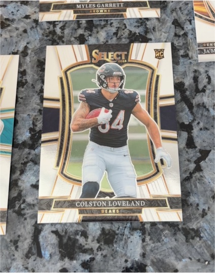 2025 Panini Select #172 Colston Loveland — front