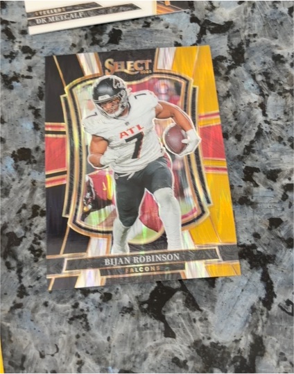 2025 Panini Select Premier Level #148 Bijan Robinson — front