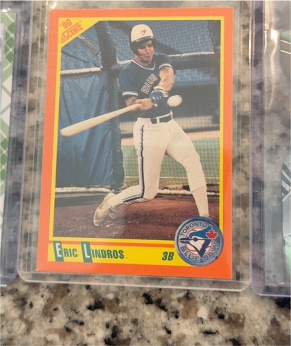 1990 Score #100T Eric Lindros — front
