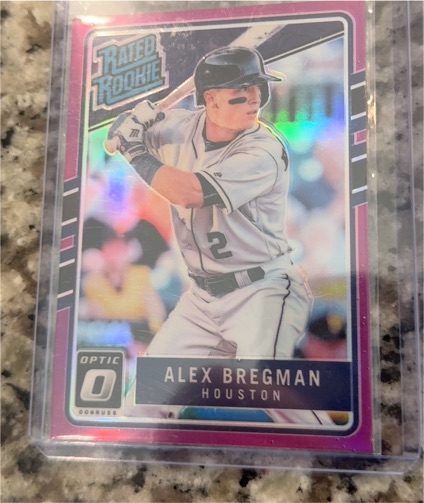 2017 Panini Donruss Optic #43 Alex Bregman — front