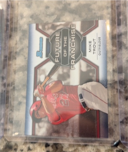 2013 Bowman Draft Future of the Franchise #FF-MT Mike Trout — front