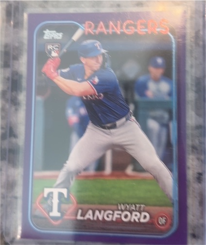 2024 Topps Update #US151 Wyatt Langford — front