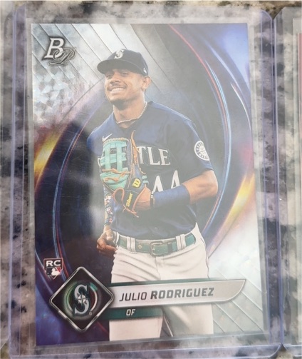 2022 Bowman Platinum #41 Julio Rodriguez — front