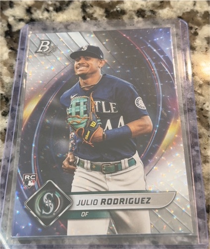 2022 Bowman Platinum #41 Julio Rodriguez — front