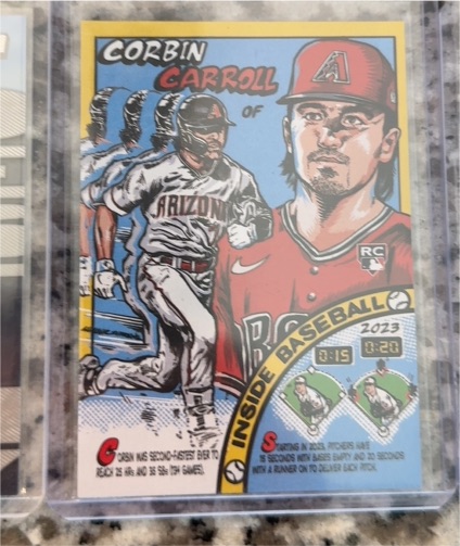 2023 Topps Archives 1979 Comics #79TC-2 Corbin Carroll — front