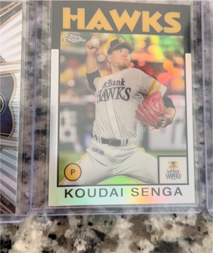 2021 Topps Chrome NPB #86-KS Kodai Senga — front