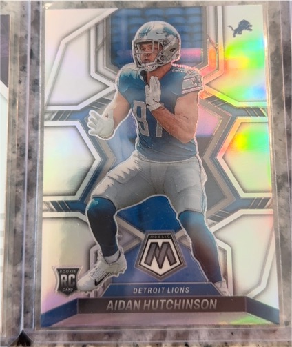 2022 Panini Mosaic #320 Aidan Hutchinson — front