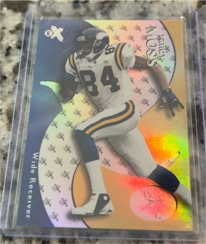 2000 Fleer EX #33 Randy Moss — front