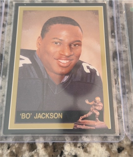 1991 Heisman Collection #51 Bo Jackson — front