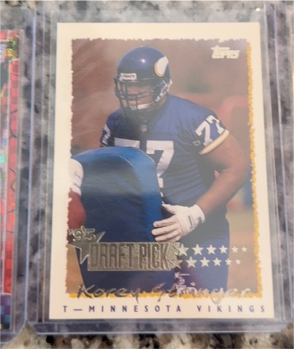 1995 Topps #235 Korey Stringer — front
