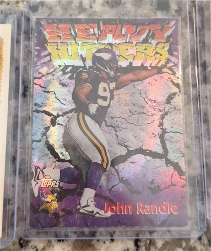 1998 Topps Heavy Hitters #18 John Randle — front