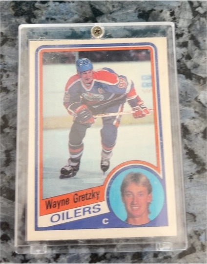 1984-85 O-Pee-Chee #243 Wayne Gretzky — front