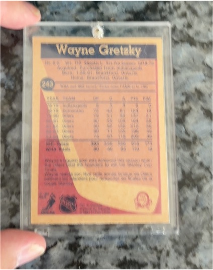 1990 Topps #240 Wayne Gretzky — front
