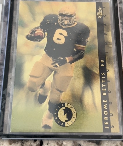 1993 Classic Images Sudden Impact #SI19 Jerome Bettis — front