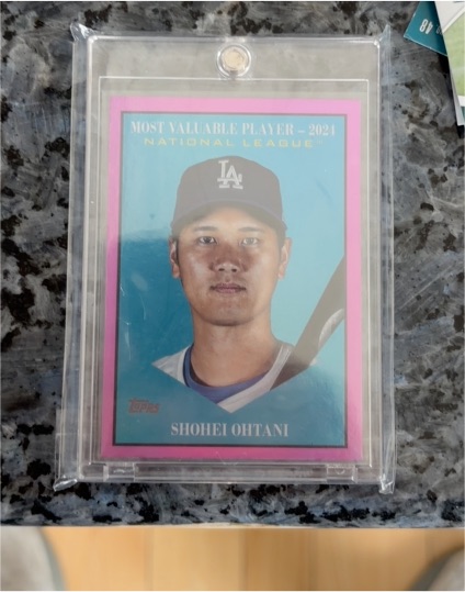 2025 Topps Update #MV-2 Shohei Ohtani — front