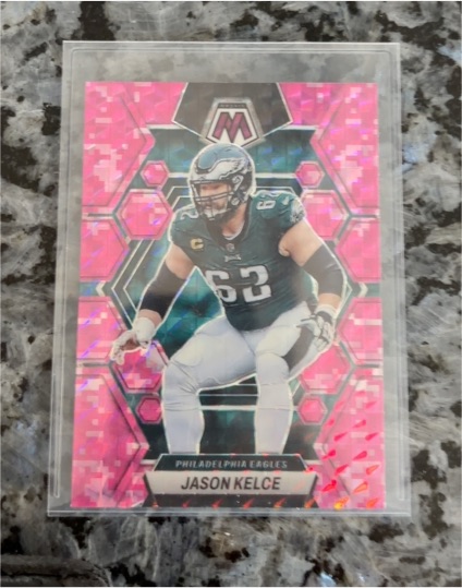 2023 Panini Mosaic #196 Jason Kelce — front