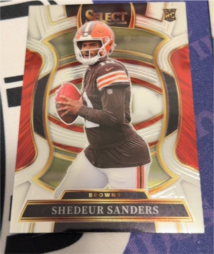 2025 Panini Select #54 Shedeur Sanders — front