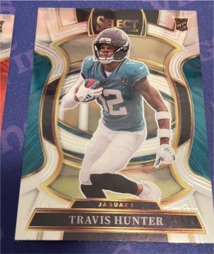 2025 Panini Select #28 Travis Hunter — front