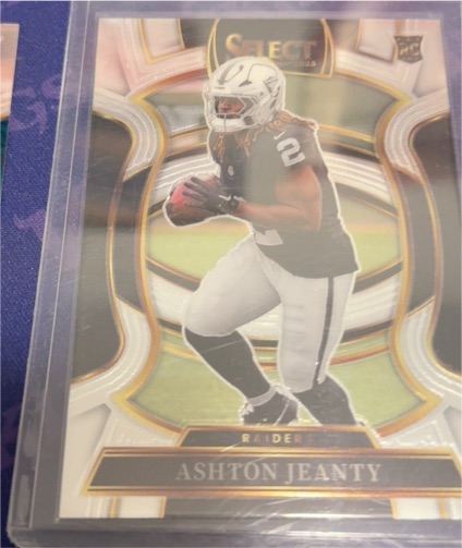 2025 Panini Select #4 Ashton Jeanty — front