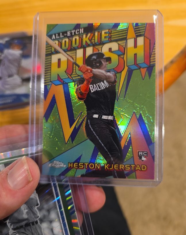 2024 Topps Chrome All-Etch Rookie Rush #CERR-15 Heston Kjerstad — front