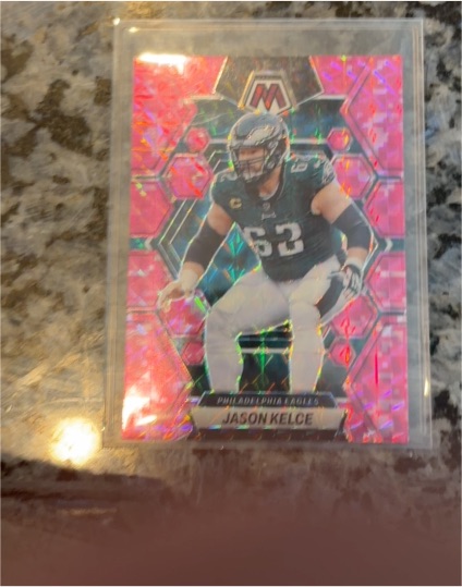 2023 Panini Mosaic #196 Jason Kelce — front