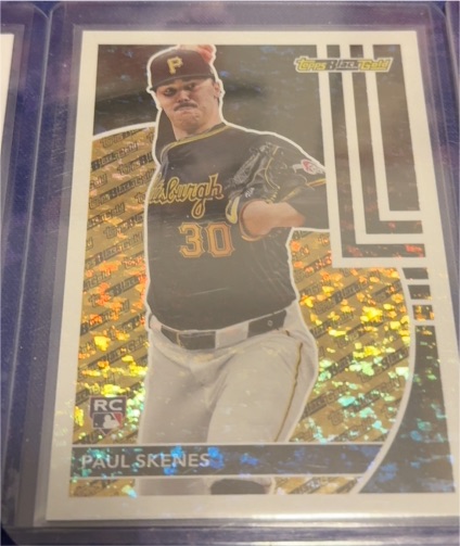 2024 Topps Update Series Black Gold #BG-17 Paul Skenes — front