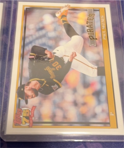 2026 Topps Series 1 #T91-50 Paul Skenes — front
