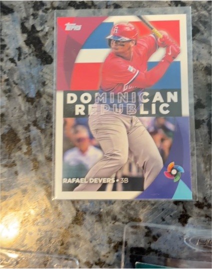 2023 Topps Series 2 World Baseball Classic #WBC-8 Rafael Devers — front