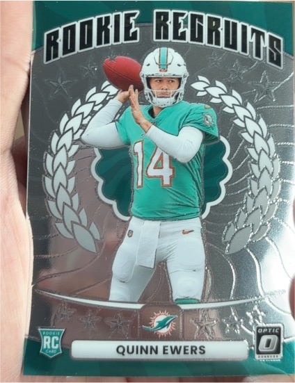 2025 Panini Donruss Optic #15 Quinn Ewers Rookie Recruits — front