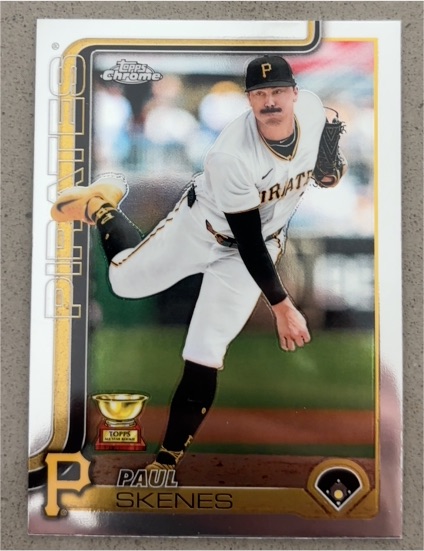 2025 Topps Chrome #300 Paul Skenes — front